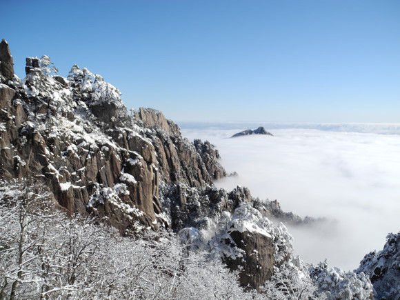 人间仙境——安徽冬天的黄山